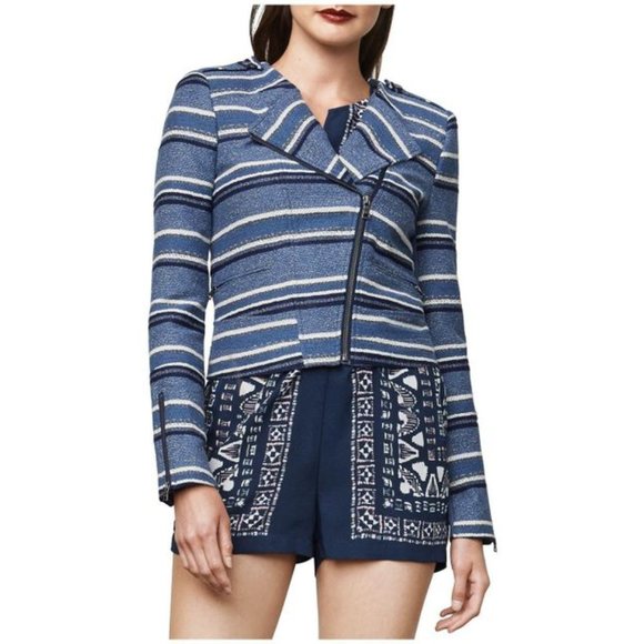 BCBGMaxAzria Jackets & Blazers - NWT BCBGMaxAzria Novak Moto Jacket Large
